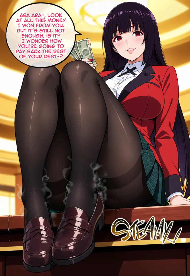 Yumeko’s High-Stakes Foot Debt